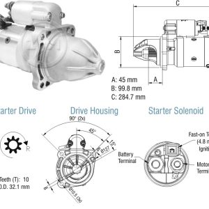 Motor De Partida Konigmann MP-35259870