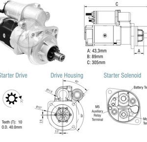 Motor De Partida Zm MP-ZM8029104