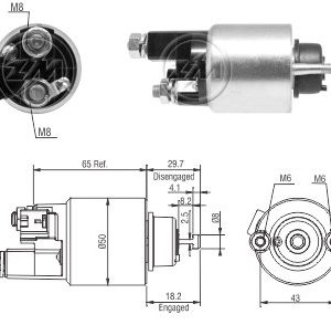 Solenoide Zm SOL-ZM4708