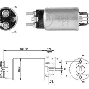 Solenoide Zm SOL-ZM3982