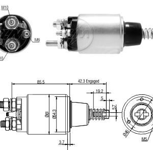 Solenoide Zm SOL-ZM3536