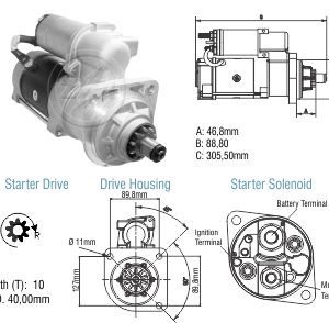 Motor De Partida Konigmann MP-8990006