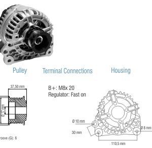 Alternador Konigmann ALT-0124315003