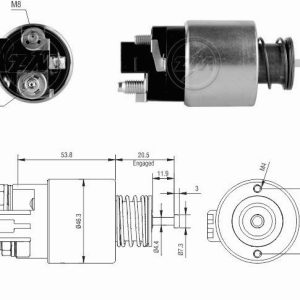 Solenoide Zm SOL-ZM2261