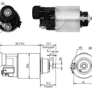 Solenoide Zm SOL-ZM6708