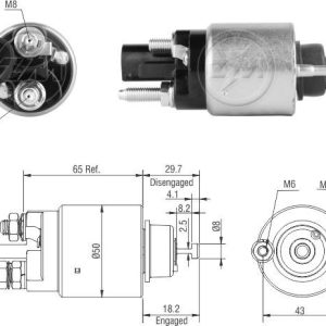 Solenoide Zm SOL-ZM7708