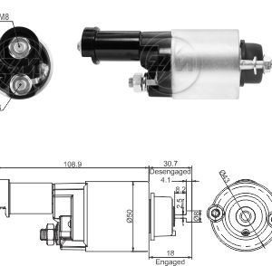 Solenoide Zm SOL-ZM9705
