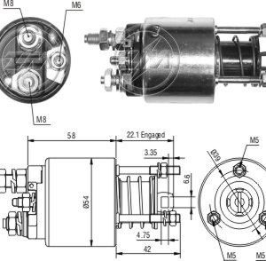 Solenoide Zm SOL-ZM9595