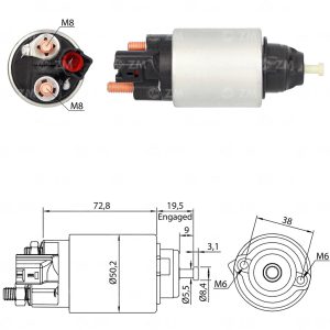 Solenoide Zm SOL-ZM1392