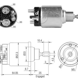 Solenoide Zm SOL-ZM3371