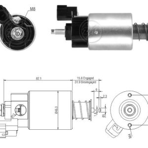 Solenoide Zm SOL-ZM3665