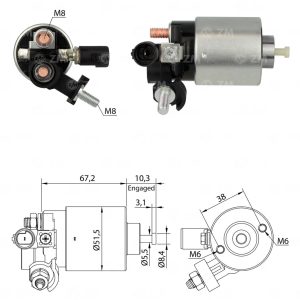 Solenoide Zm SOL-ZM3996