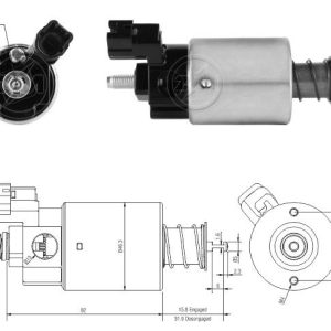 Solenoide Zm SOL-ZM6665