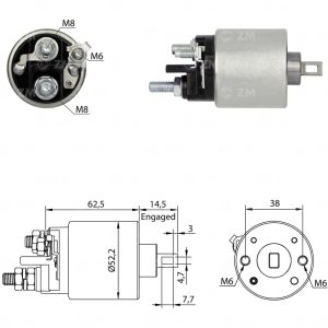 Solenoide Zm SOL-ZM4710