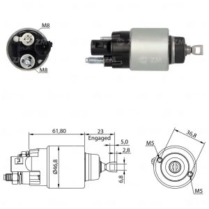 Solenoide Zm SOL-ZM3281