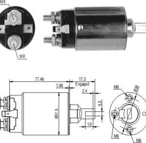 Solenoide Schenna SOL-SCHN691