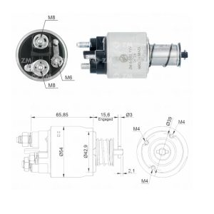 Solenoide Zm SOL-ZM6590