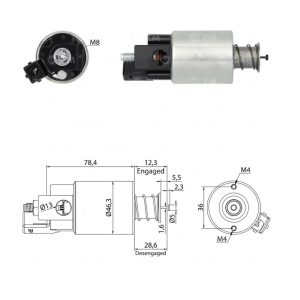 Solenoide Zm SOL-ZM7665