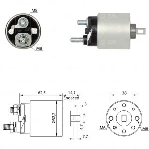 Solenoide Zm SOL-ZM3710