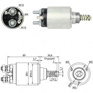 Solenoide Zm SOL-ZM8640