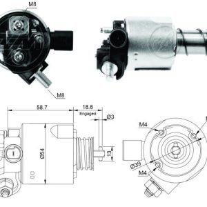 Solenoide Zm SOL-ZM9494