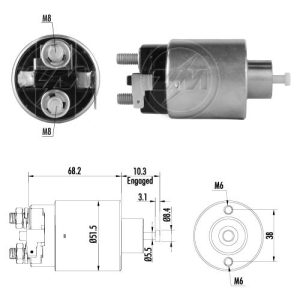Solenoide Zm SOL-ZM9995