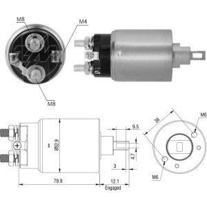 Solenoide Zm SOL-ZM6981