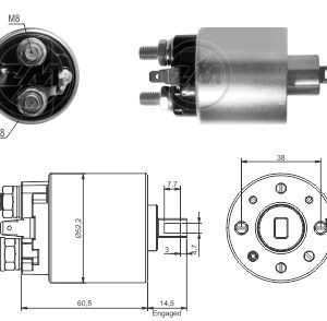 Solenoide Zm SOL-ZM3719