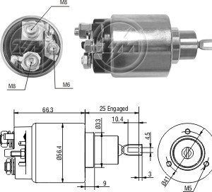 Solenoide Zm SOL-ZM3775