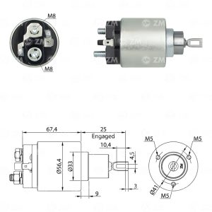 Solenoide Zm SOL-ZM3777