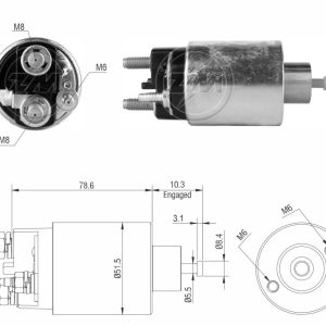 Solenoide Zm SOL-ZM3795