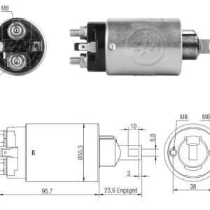 Solenoide Zm SOL-ZM3891