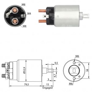 Solenoide Zm SOL-ZM3981