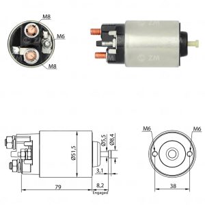 Solenoide Zm SOL-ZM3993