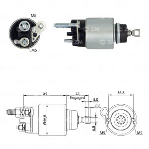 Solenoide Zm SOL-ZM4281
