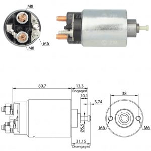 Solenoide Zm SOL-ZM761