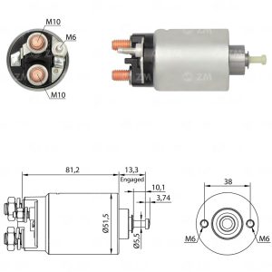 Solenoide Zm SOL-ZM766