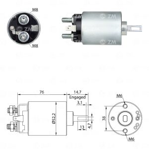 Solenoide Zm SOL-ZM784