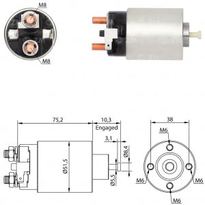 Solenoide Zm SOL-ZM791