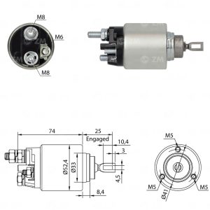 Solenoide Zm SOL-ZM1381