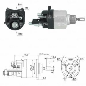 Solenoide Zm SOL-ZM1383