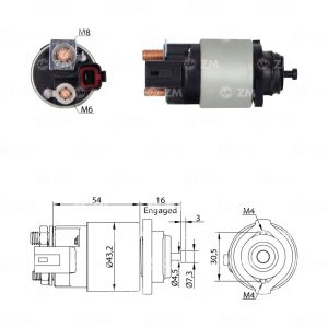 Solenoide Zm SOL-ZM1390