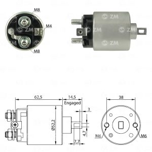 Solenoide Zm SOL-ZM1411