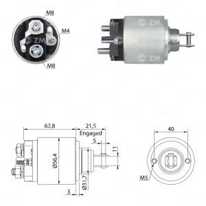 Solenoide Zm SOL-ZM1579
