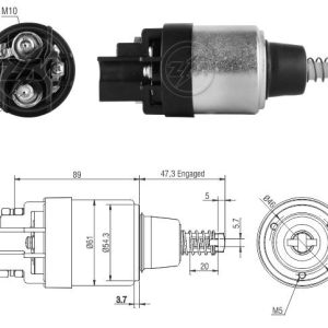 Solenoide Zm SOL-ZM1648