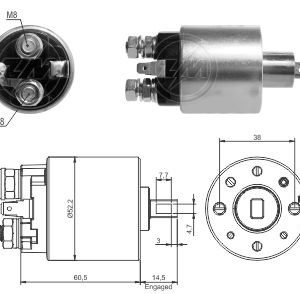Solenoide Zm SOL-ZM4719