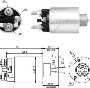 Solenoide Zm SOL-ZM8860