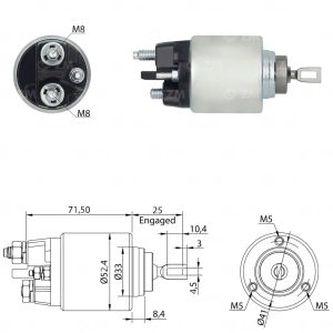 Solenoide Zm SOL-ZM4382