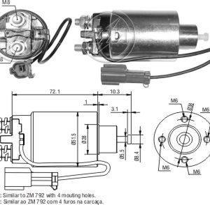 Solenoide Zm SOL-ZM4792