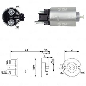 Solenoide Zm SOL-ZM1997